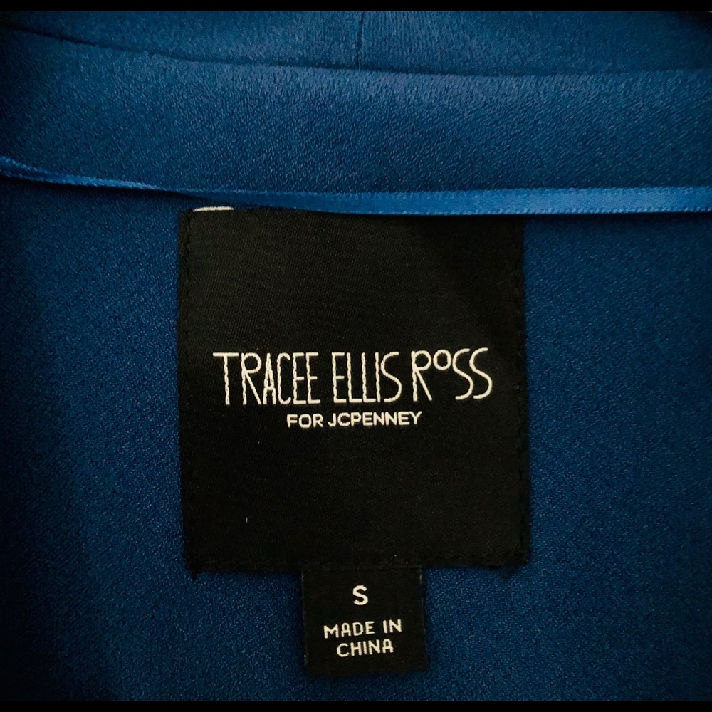 Tracee Ellis Ross Duster Red/Blue - Picture 2 of 8
